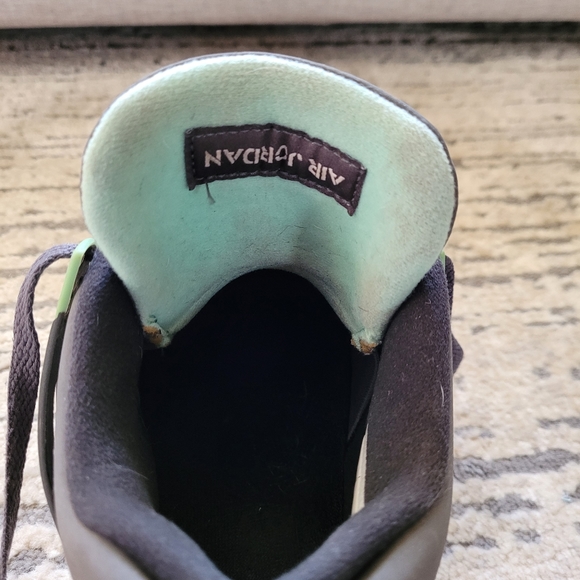 Nike Air Jordan 4 Retro 'Green Glow' Size 10 - Picture 10 of 12